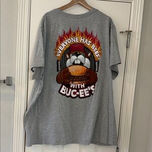 Men’s 4XL Gray Buc-ee's Graphic T-Shirt